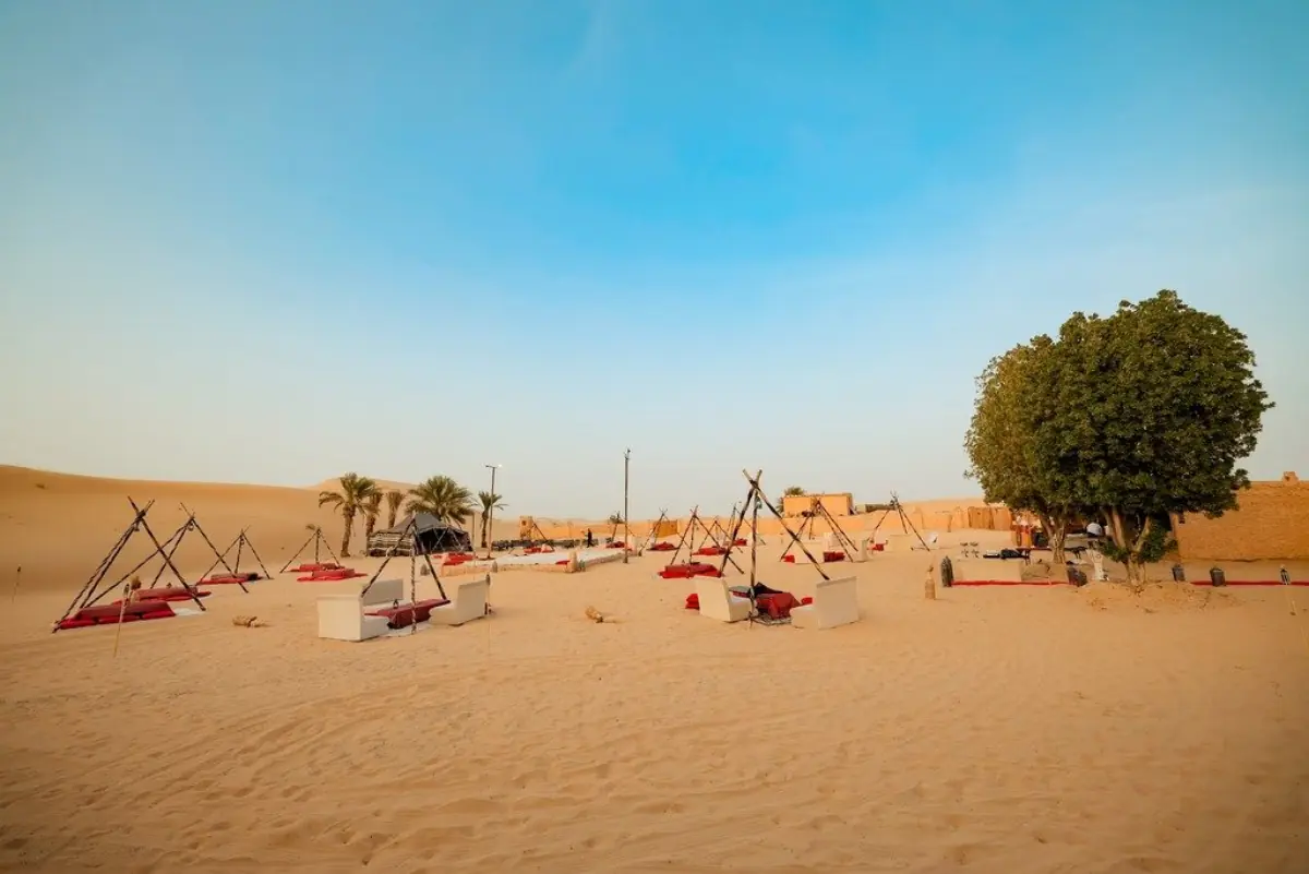 How a Desert Event Setup Is Actually Built How a Desert Event Setup Is Actually Built